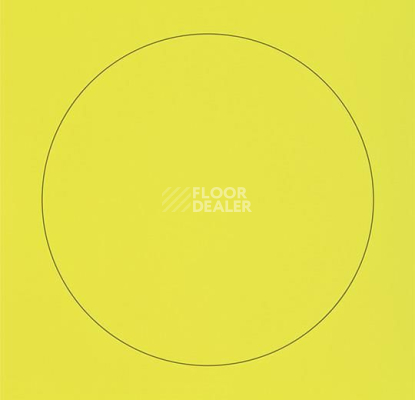 Кварцвиниловые полы Forbo Allura Material 63584DR7 mustard circle фото 1 | FLOORDEALER